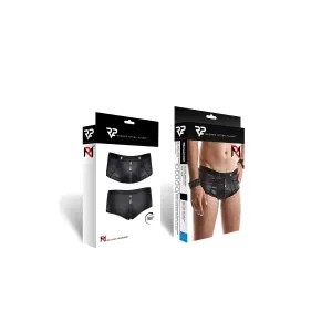 Herren Shorts RMAnselmo001 schwarz von Regnes Fetish Planet