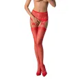Ouvert Strumpfhose S027 rot von Passion Erotic Line
