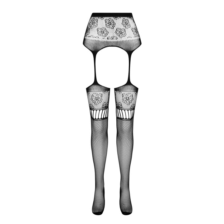 Ouvert Strumpfhose S030 schwarz von Passion Erotic Line | Fesselliebe.de