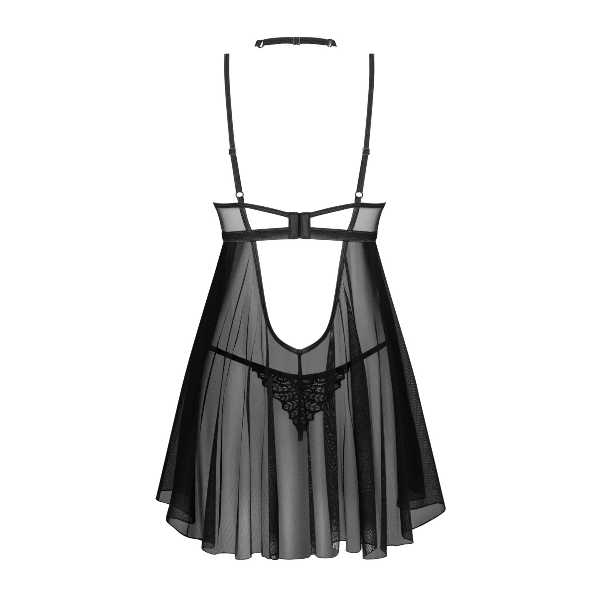 Babydoll Donarella schwarz von Obssesive | Fesselliebe.de