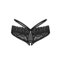 Slip ouvert Donarella schwarz von Obsessive