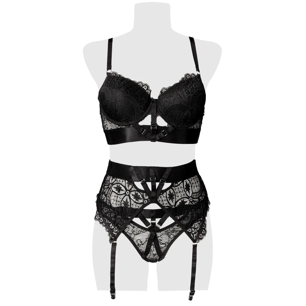 3-teilges Set 20207 von Grey Velvet | Fesselliebe.de