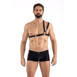 Schwarzer Schulter-Harness LM275018BLK von Look Me | Fesselliebe.de