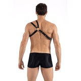 Schwarzer Schulter-Harness LM275018BLK von Look Me | Fesselliebe.de