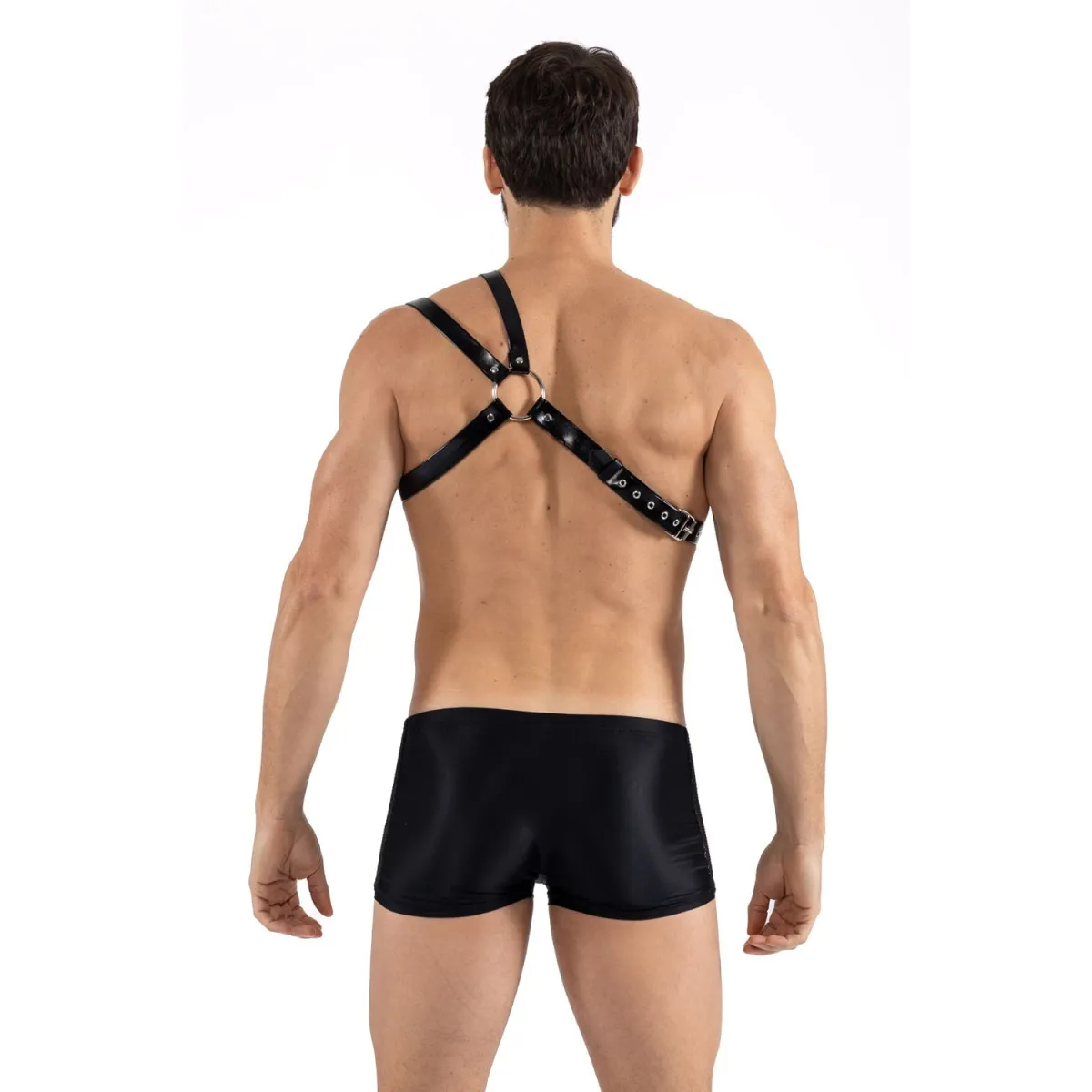 Schwarzer Schulter-Harness LM275018BLK von Look Me | Fesselliebe.de