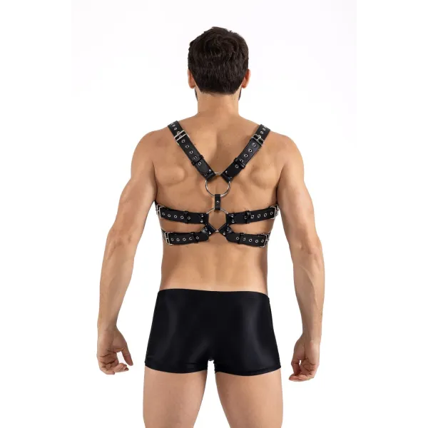 Schwarzer Schulter-Harness LM275019BLK von Look Me | Fesselliebe.de
