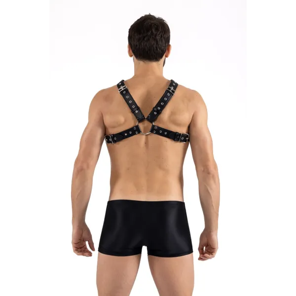 Schwarzer Schulter-Harness LM275016BLK von Look Me | Fesselliebe.de