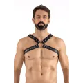 Schwarzer Schulter-Harness LM275016BLK von Look Me