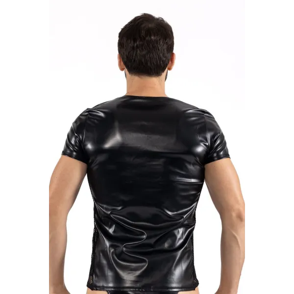 Schwarzes Herren T-Shirt 2401-81 von Look Me | Fesselliebe.de