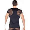 Schwarzes Herren T-Shirt 2201-81 von Look Me