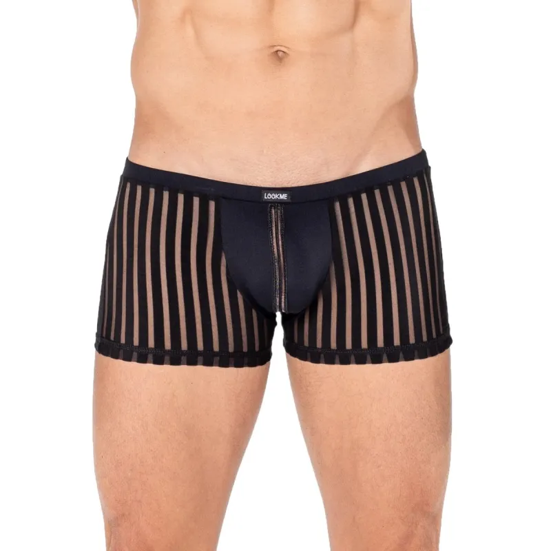 Schwarzer Boxer Shorts 2201-67 von Look Me | Fesselliebe.de