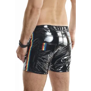 Herren Shorts RMFelicianoRBW schwarz von Pride Festih Line