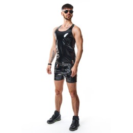 PVC Herren Tank Top RMFilippoRBW schwarz von Pride Festih Line | Fesselliebe.de