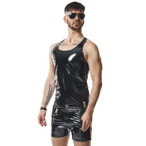 PVC Herren Tank Top RMFilippoRBW schwarz von Pride Festih Line