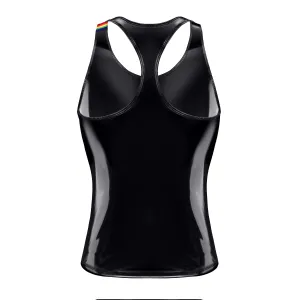 PVC Herren Tank Top RMFilippoRBW schwarz von Pride Festih Line