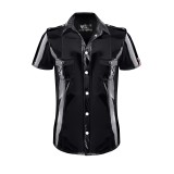 PVC Herren T-Shirt RMLuigiRBW schwarz von Pride Festih Line | Fesselliebe.de