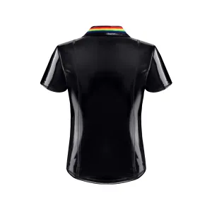 PVC Herren Polo Shirt RMRemigioRBW schwarz von Pride Festih Line
