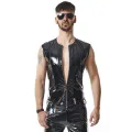 PVC Herren Weste RMTaddeoRBW schwarz von Pride Festih Line