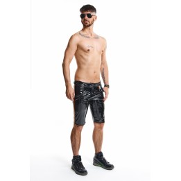Herren PVC Shorts RMUmbertoRBW schwarz von Pride Festih Line | Fesselliebe.de