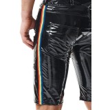 Herren PVC Shorts RMUmbertoRBW schwarz von Pride Festih Line | Fesselliebe.de