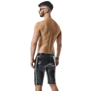 Herren PVC Shorts RMUmbertoRBW schwarz von Pride Festih Line