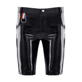 Herren PVC Shorts RMUmbertoRBW schwarz von Pride Festih Line | Fesselliebe.de
