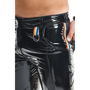 Herren PVC Hose RMValerioRBW schwarz von Pride Festih Line