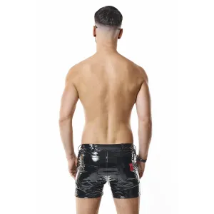 Herren PVC Shorts RMFabianoPVC schwarz von nextGEN Collection
