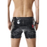 Herren PVC Shorts RMFabianoPVC schwarz von nextGEN Collection | Fesselliebe.de