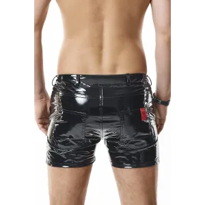 Herren PVC Shorts RMFabianoPVC schwarz von nextGEN Collection