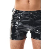 Herren PVC Shorts RMFabianoPVC schwarz von nextGEN Collection | Fesselliebe.de