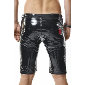 Herren PVC Shorts RMFlavioPVC schwarz von nextGEN Collection