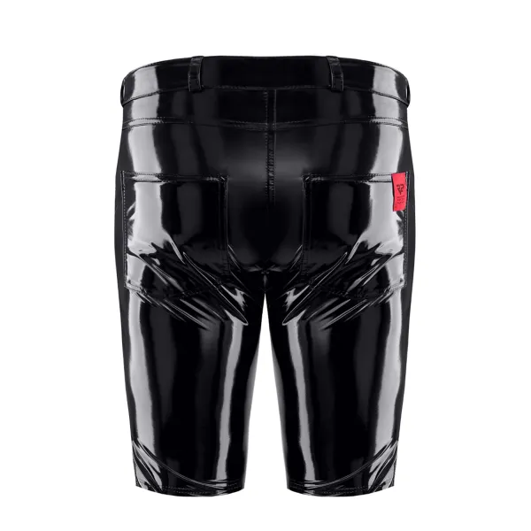 Herren PVC Shorts RMFlavioPVC schwarz von nextGEN Collection | Fesselliebe.de