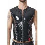 PVC Herren Weste RMOtelloPVC schwarz von nextGEN Collection | Fesselliebe.de