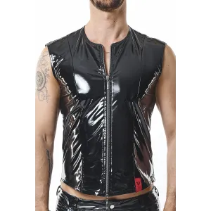PVC Herren Weste RMOtelloPVC schwarz von nextGEN Collection
