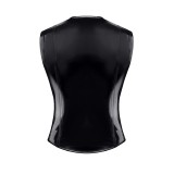 PVC Herren Weste RMOtelloPVC schwarz von nextGEN Collection | Fesselliebe.de