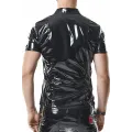 PVC Herren Polo Shirt RMRoccoPVC schwarz von nextGEN Collection