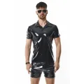 PVC Polo Shirt RMRodolfoPVC schwarz von nextGEN Collection