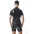 PVC Polo Shirt RMRodolfoPVC schwarz von nextGEN Collection