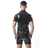 PVC Polo Shirt RMRodolfoPVC schwarz von nextGEN Collection | Fesselliebe.de