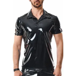 PVC Polo Shirt RMRodolfoPVC schwarz von nextGEN Collection