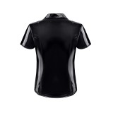 PVC Polo Shirt RMRodolfoPVC schwarz von nextGEN Collection | Fesselliebe.de