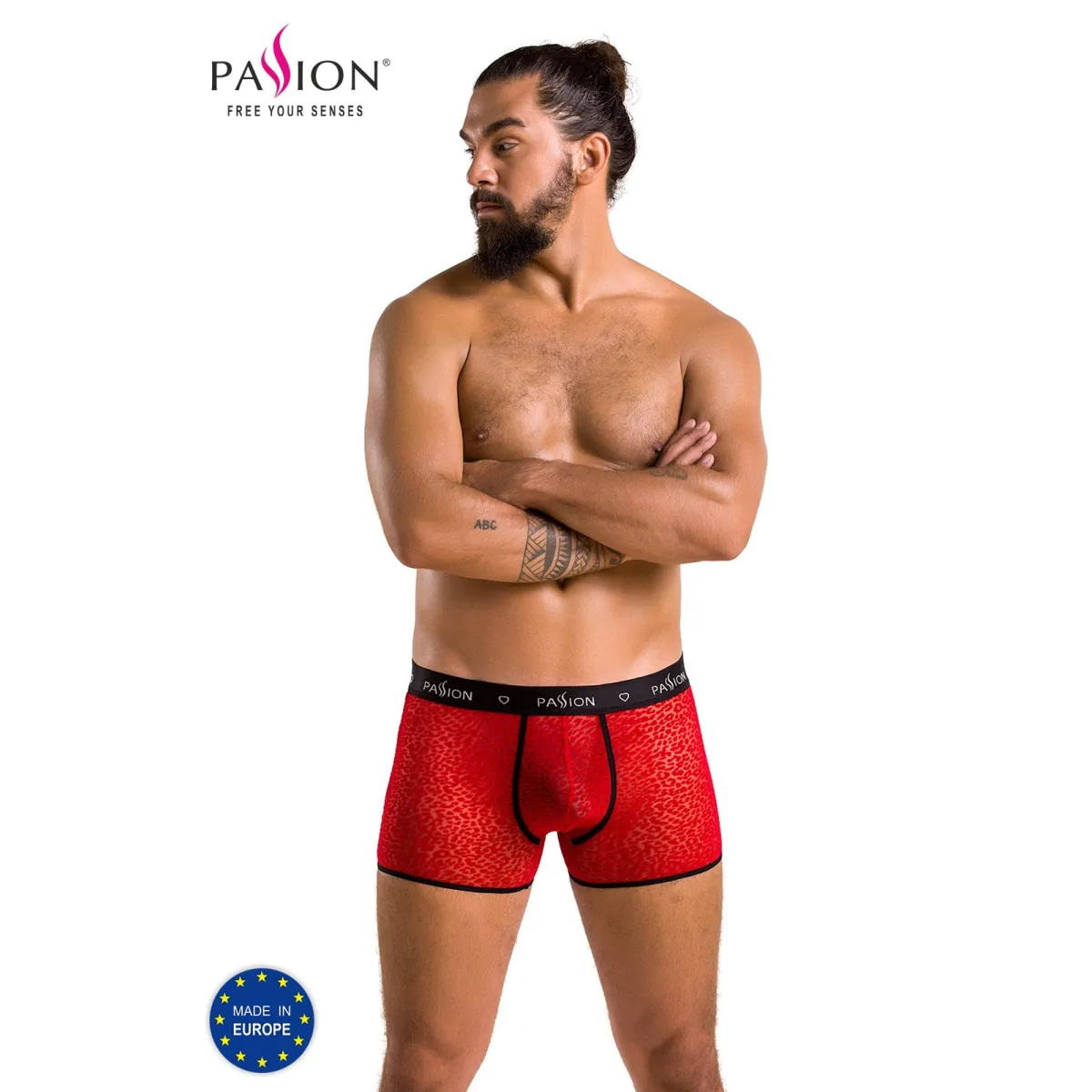 Rote Herren Shorts 046 von Passion | Fesselliebe.de