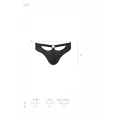 Schwarzer Männer Slip ouvert 041 von Passion