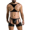 2-teilgies Herren Set 047 schwarz von Passion