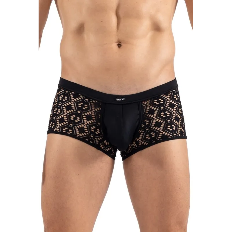 Schwarzer Boxer Shorts 2407-67 von Look Me | Fesselliebe.de