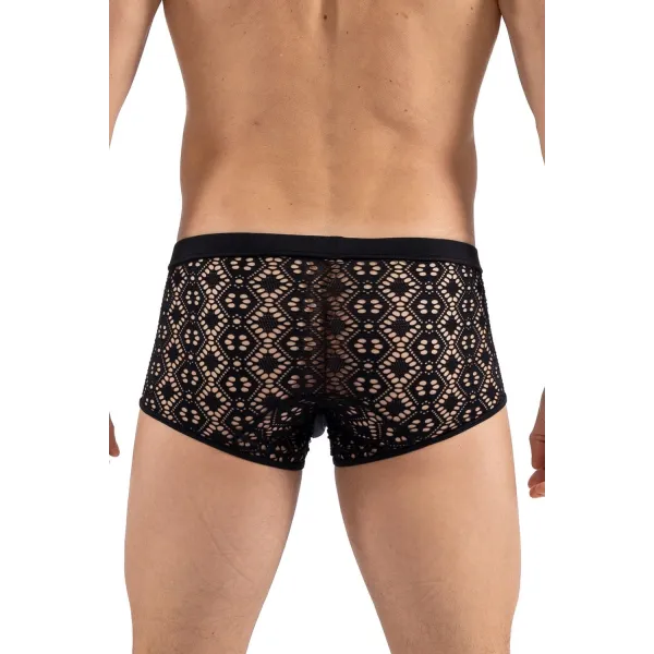 Schwarzer Boxer Shorts 2407-67 von Look Me | Fesselliebe.de