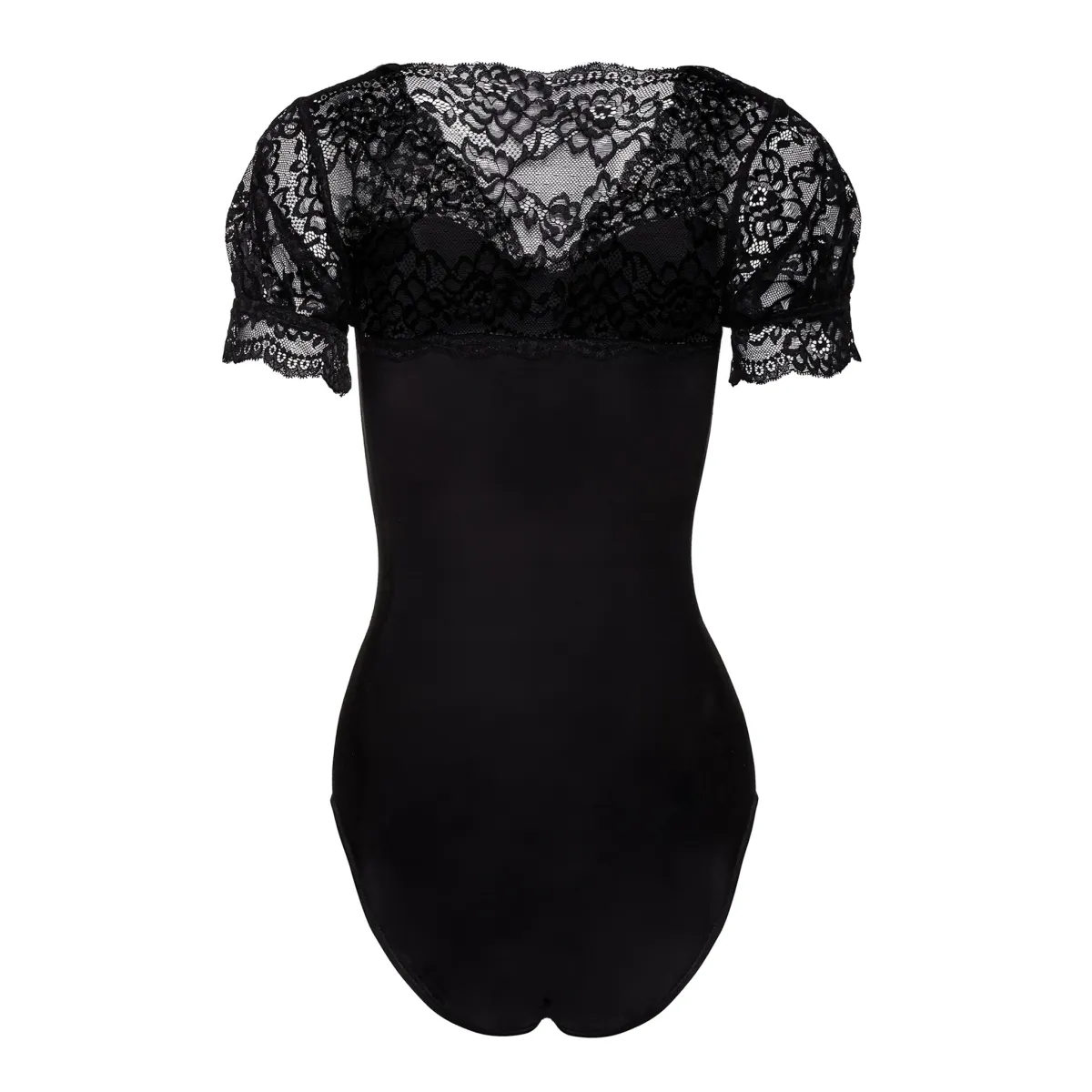 Schwarzer Body mit Spitze KA923338 von Kalimo | Fesselliebe.de