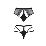 Schwarzer Panty LXSarita001 von Demoniq | Fesselliebe.de