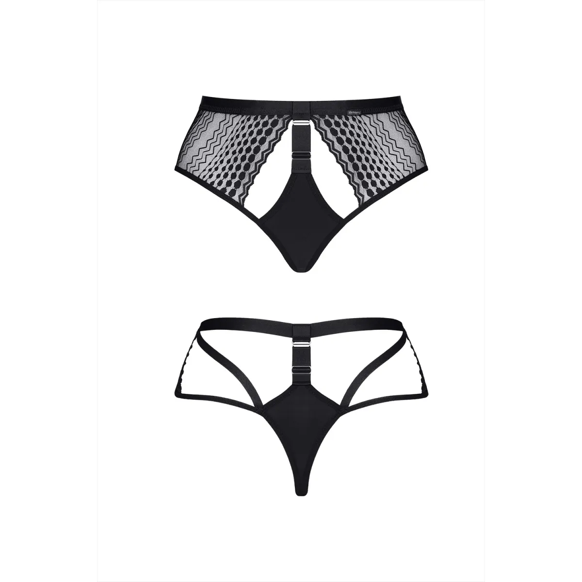 Schwarzer Panty LXSarita001 von Demoniq | Fesselliebe.de